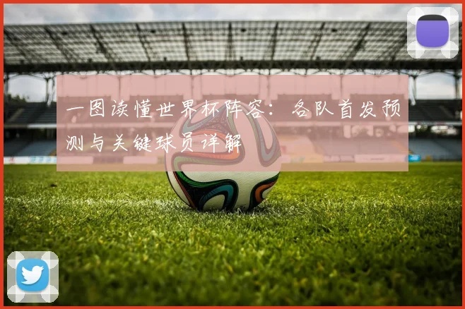 一图读懂世界杯阵容：各队首发预测与关键球员详解